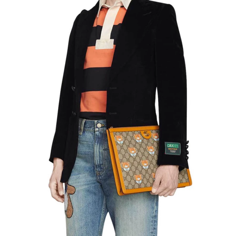 Replica bags lv Beige ebo KAI x Gucci Portfolio