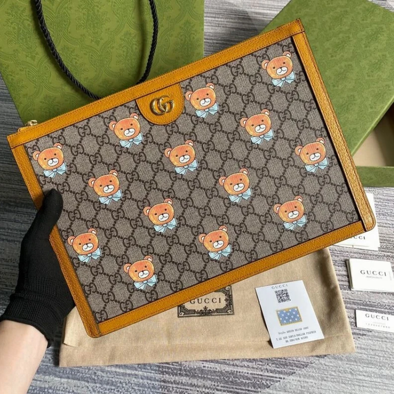 Replica bags lv Beige ebo KAI x Gucci Portfolio