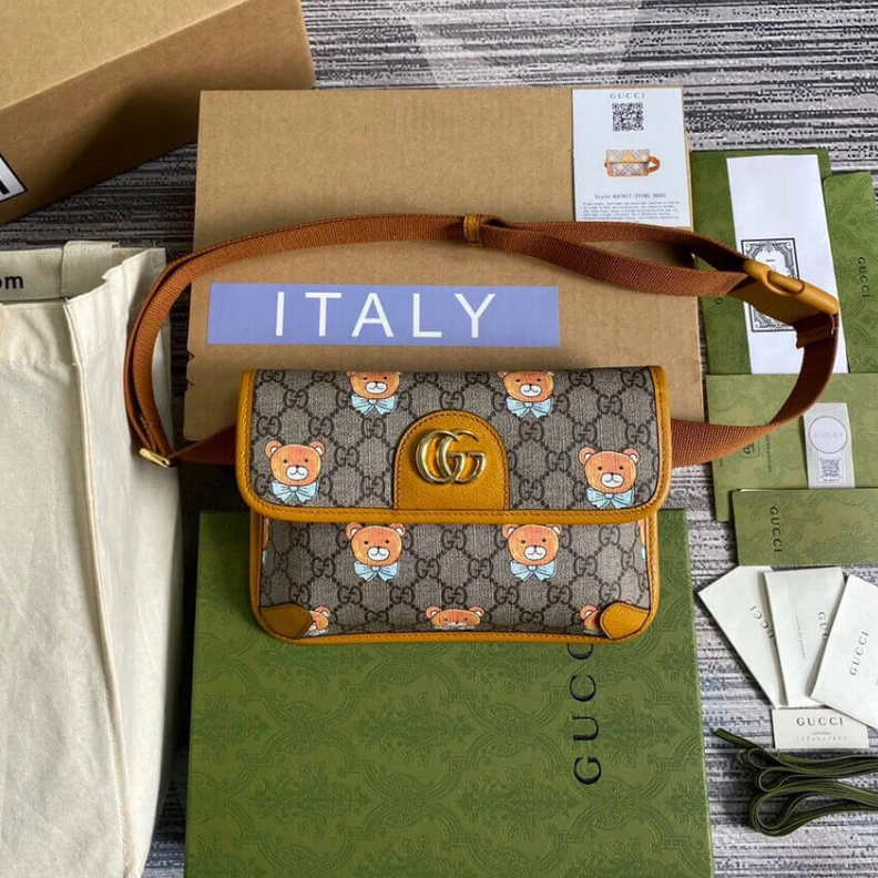 Kitlife ru Double G KAI x Gucci Small Belt Bag