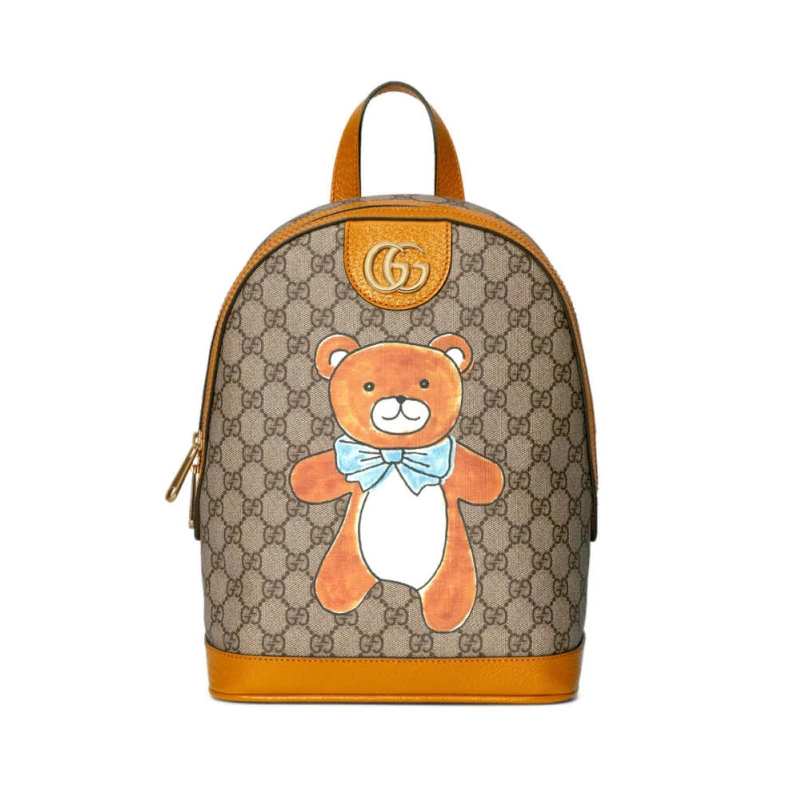 Double G KAI x Gucci Teddy Bear Print Backpack
