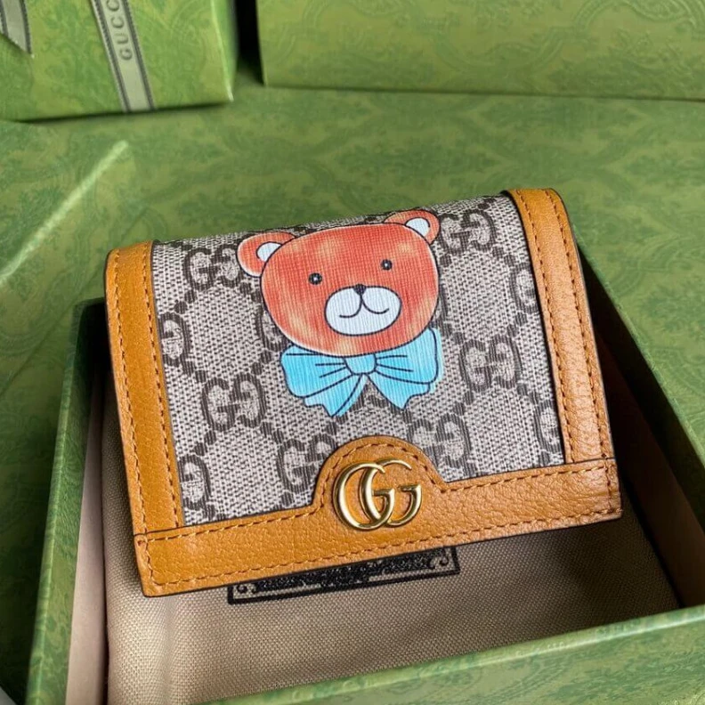 Replica bags Snap clos KAI x Gucci Wallet