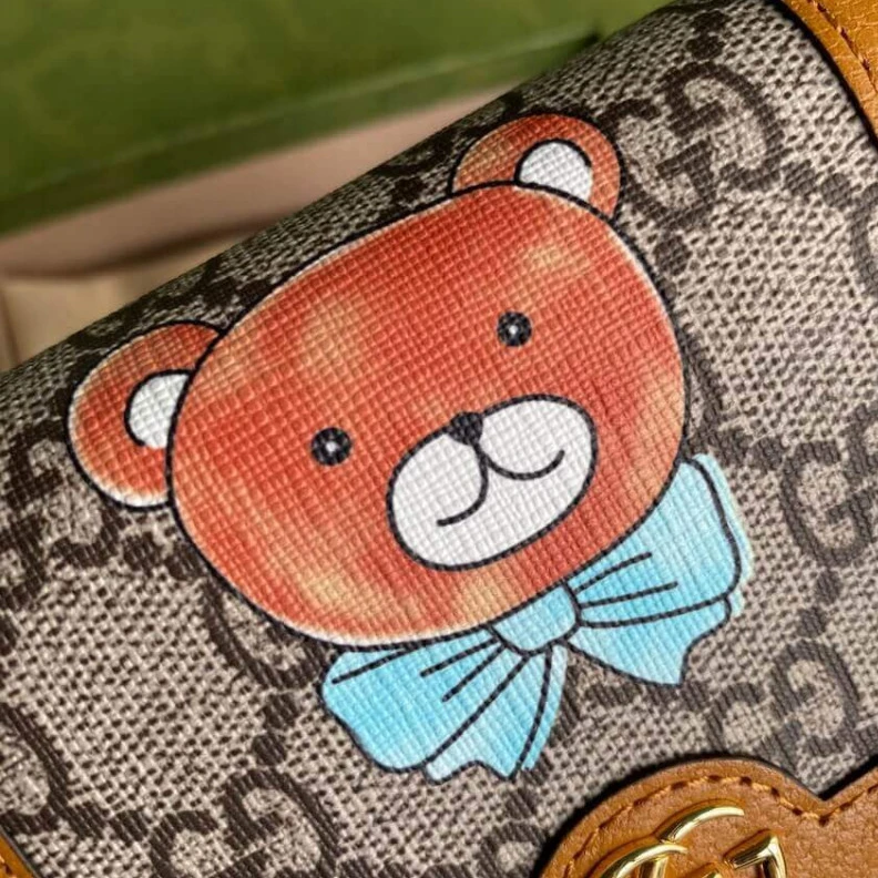 Replica bags Snap clos KAI x Gucci Wallet