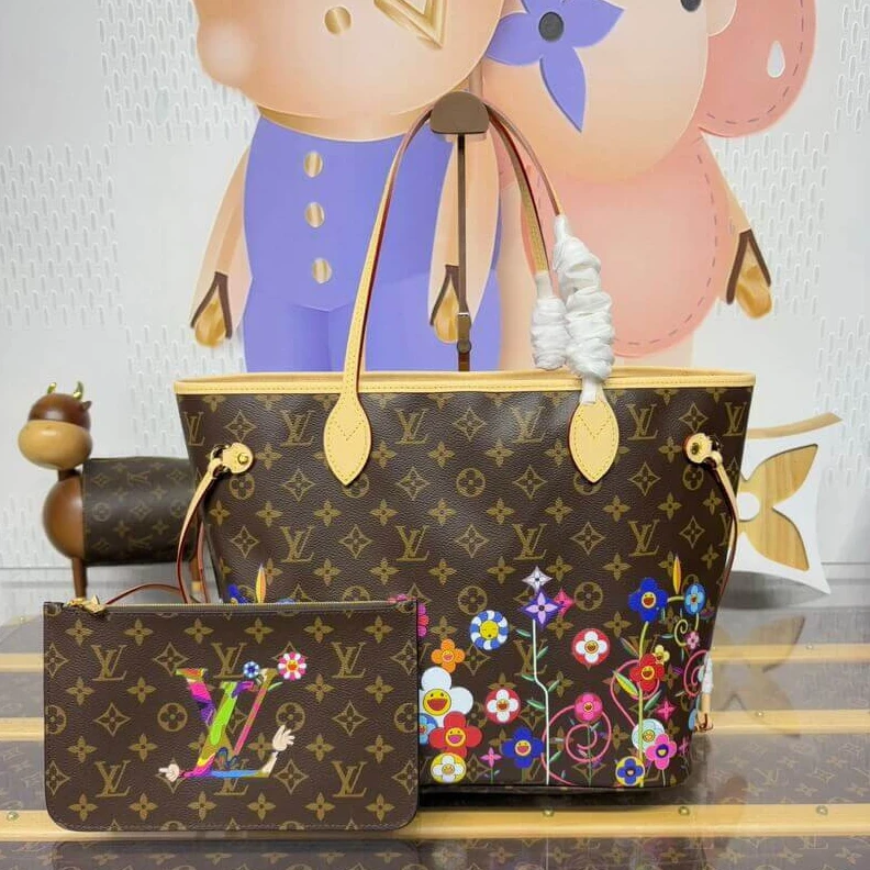 Replica bag LV x TM Neverfull MM