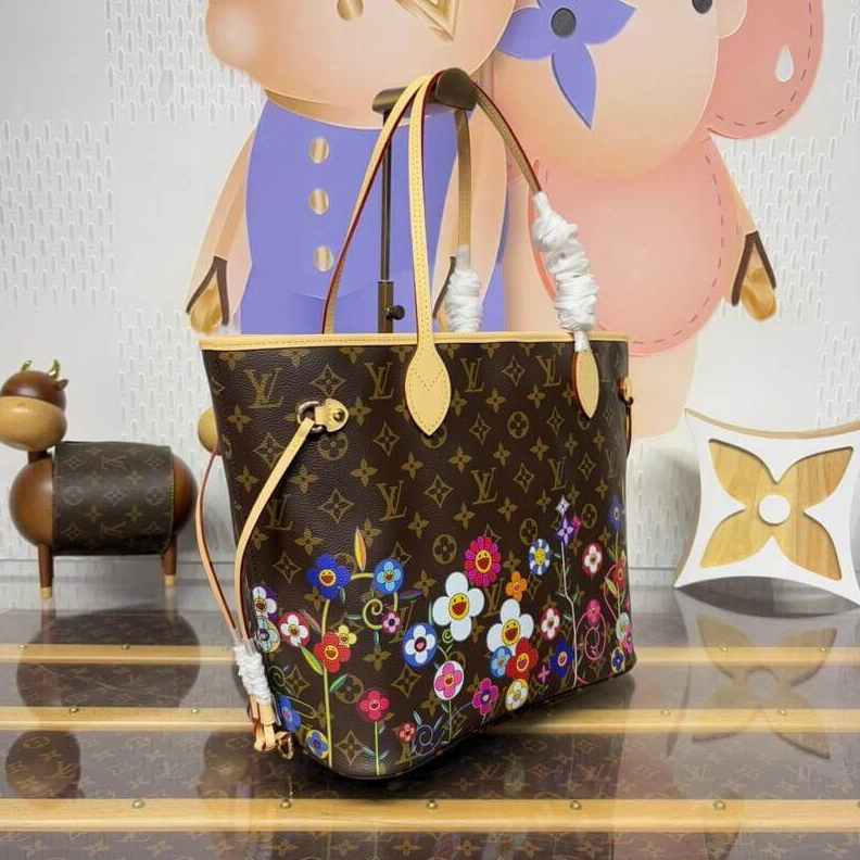 Replica bag LV x TM Neverfull MM
