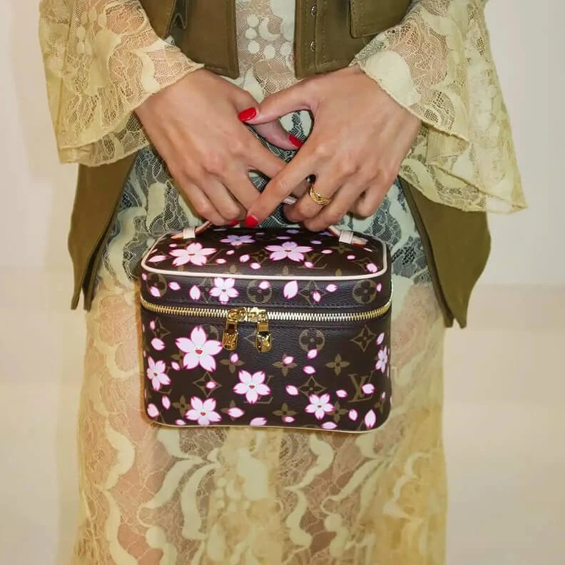 Replica bags lv LV x TM Nice Mini Cherry Blossom
