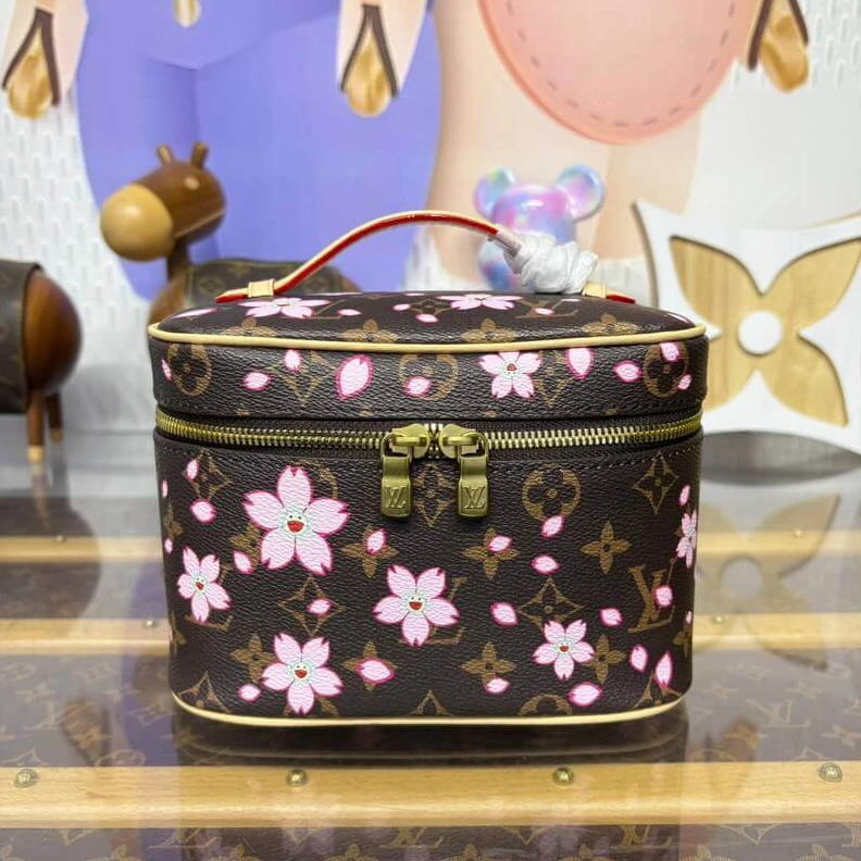 Replica bags lv LV x TM Nice Mini Cherry Blossom