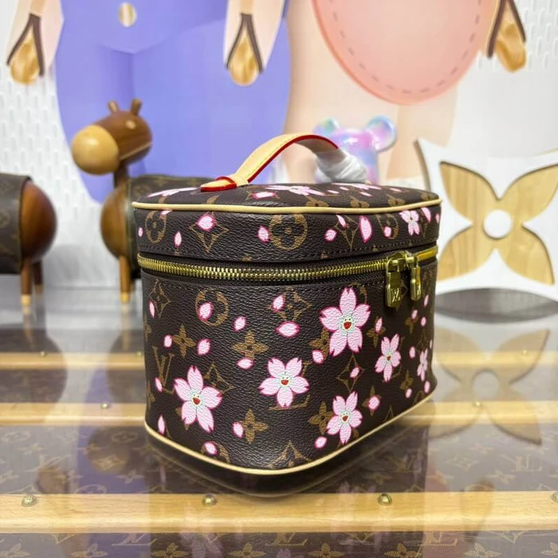 Replica bags lv LV x TM Nice Mini Cherry Blossom