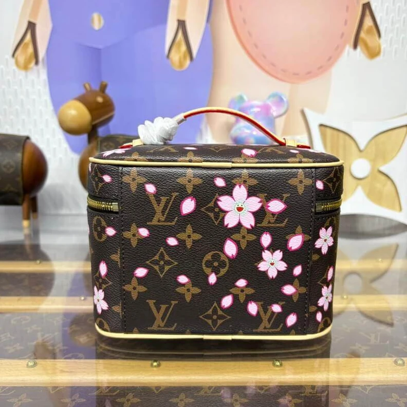 Replica bags lv LV x TM Nice Mini Cherry Blossom