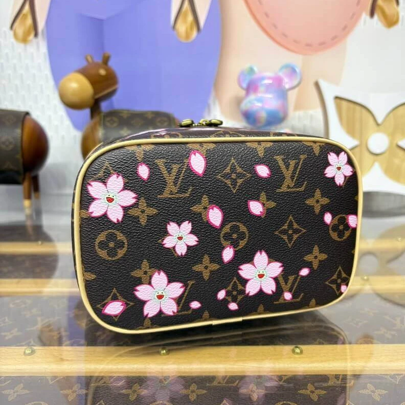 Replica bags lv LV x TM Nice Mini Cherry Blossom