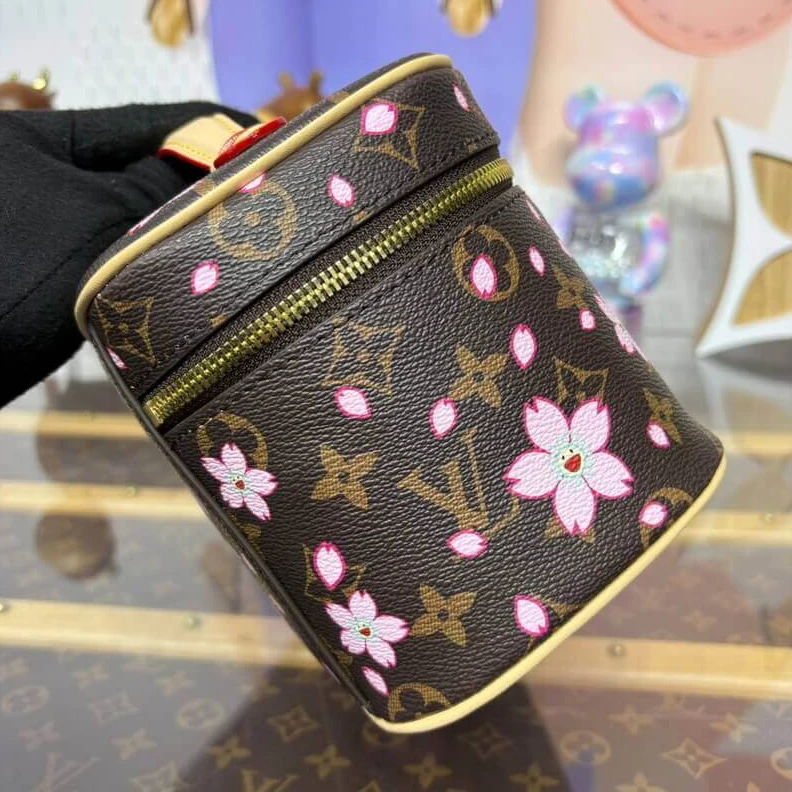Replica bags lv LV x TM Nice Mini Cherry Blossom