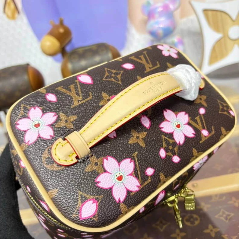 Replica bags lv LV x TM Nice Mini Cherry Blossom