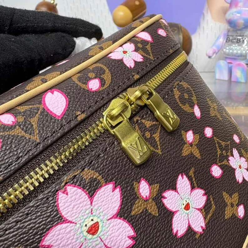 Replica bags lv LV x TM Nice Mini Cherry Blossom