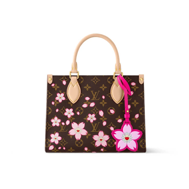 LV x TM OnTheGo PM Cherry Blossom