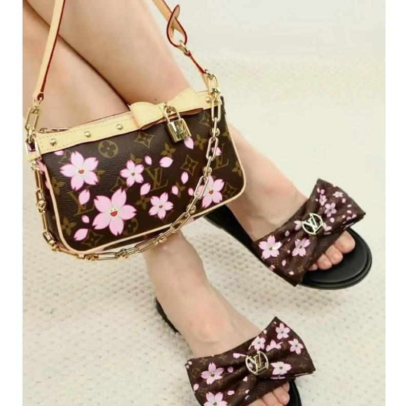 Replica bag LV x TM Pochette Accessoires Cherry Blossom