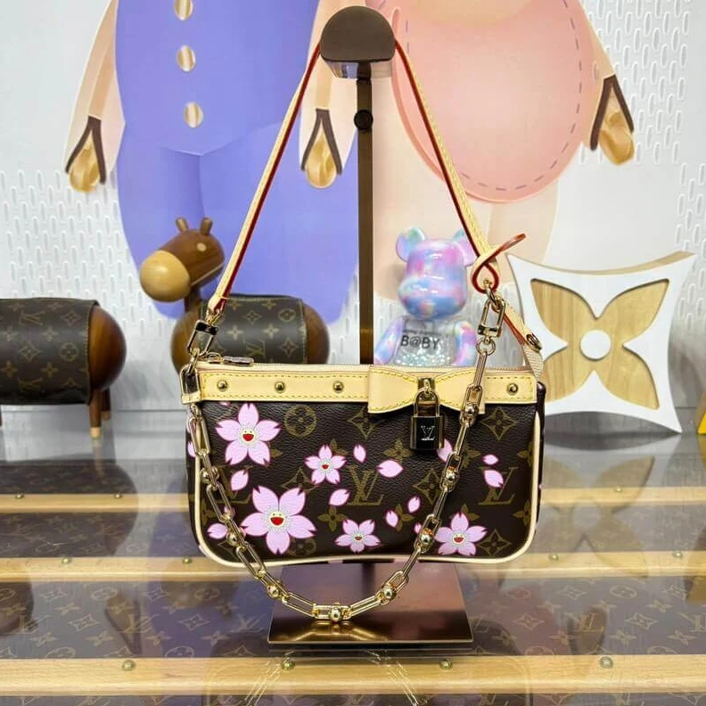 Replica bag LV x TM Pochette Accessoires Cherry Blossom