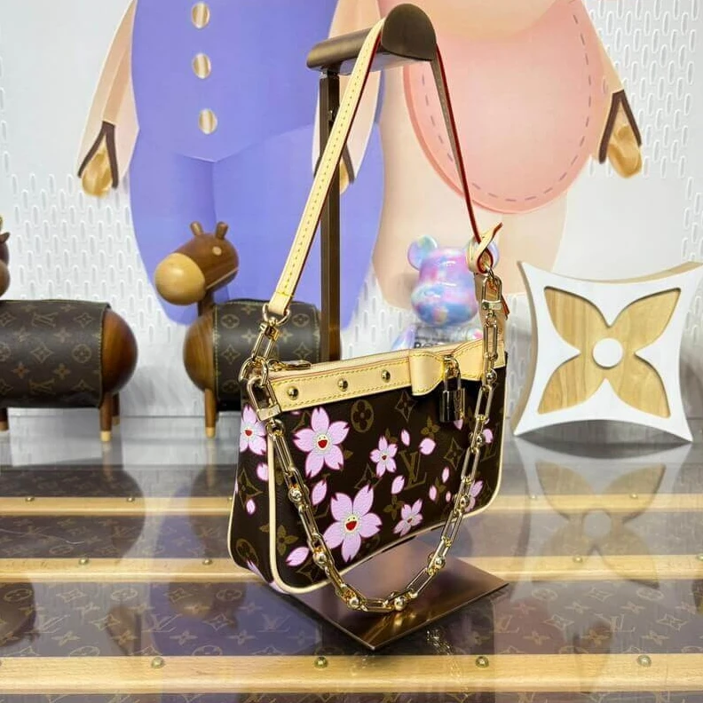Replica bag LV x TM Pochette Accessoires Cherry Blossom
