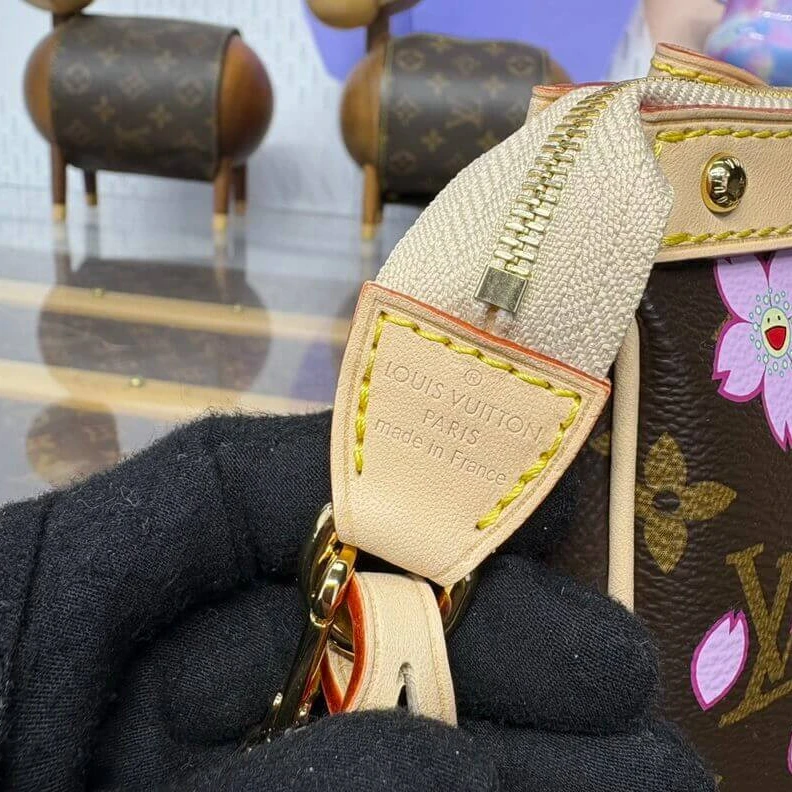 Replica bag LV x TM Pochette Accessoires Cherry Blossom