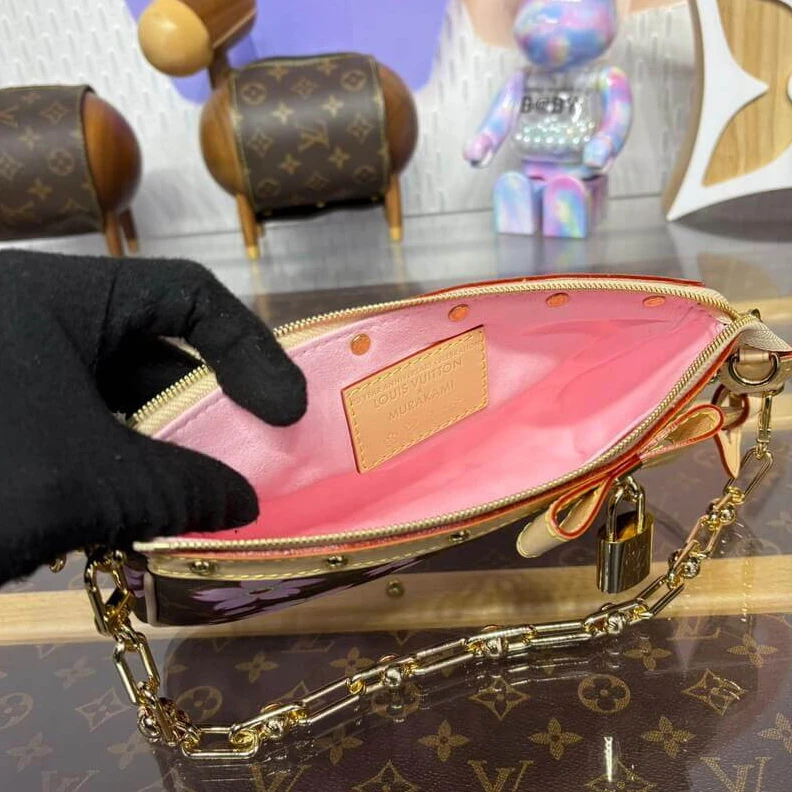 Replica bag LV x TM Pochette Accessoires Cherry Blossom