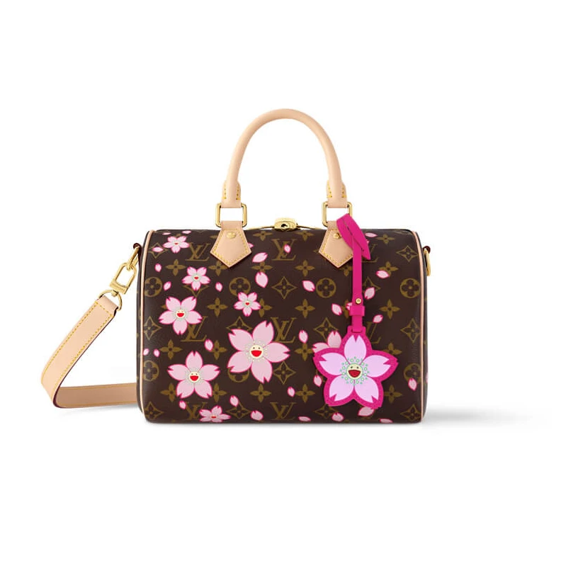 LV x TM Speedy Bandoulière 25 Cherry Blossom