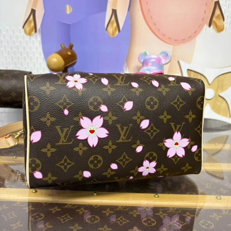 Mythick LV x TM Speedy Bandoulière 25 Cherry Blossom