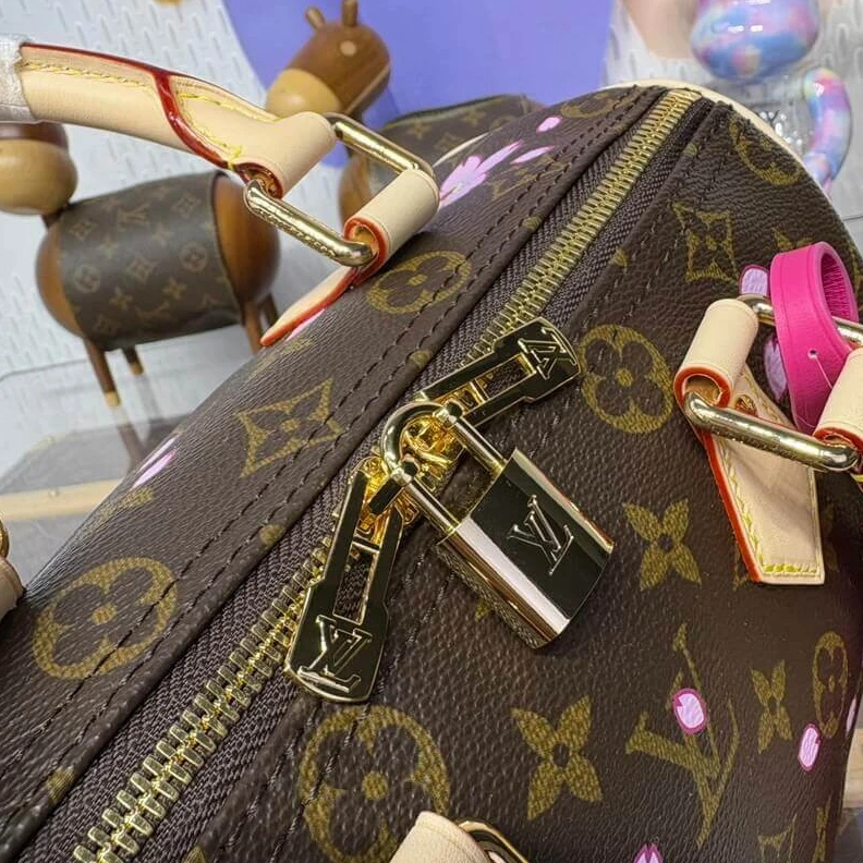 Mythick LV x TM Speedy Bandoulière 25 Cherry Blossom