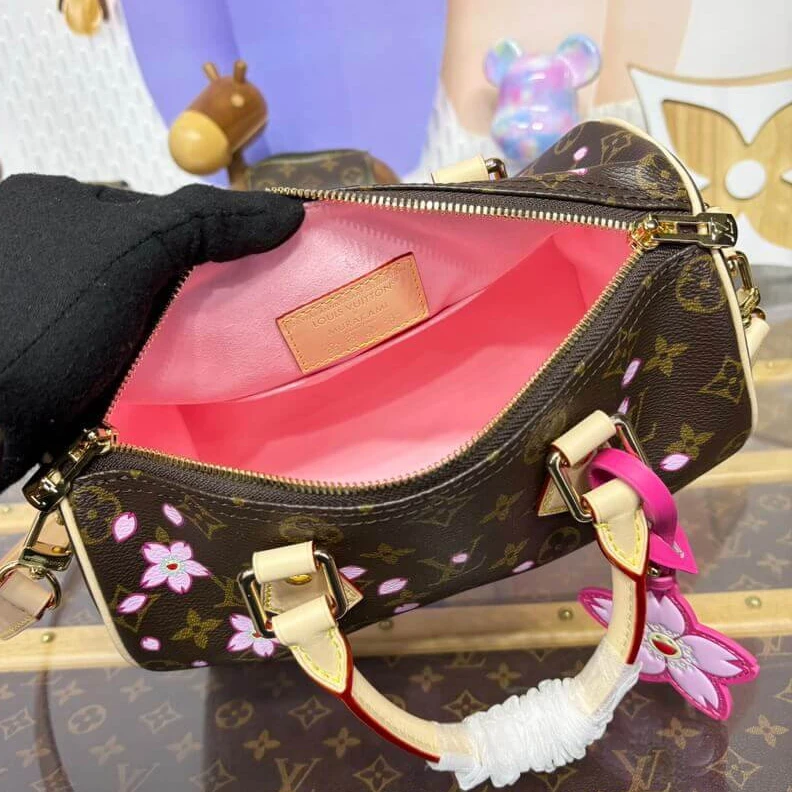 Mythick LV x TM Speedy Bandoulière 25 Cherry Blossom