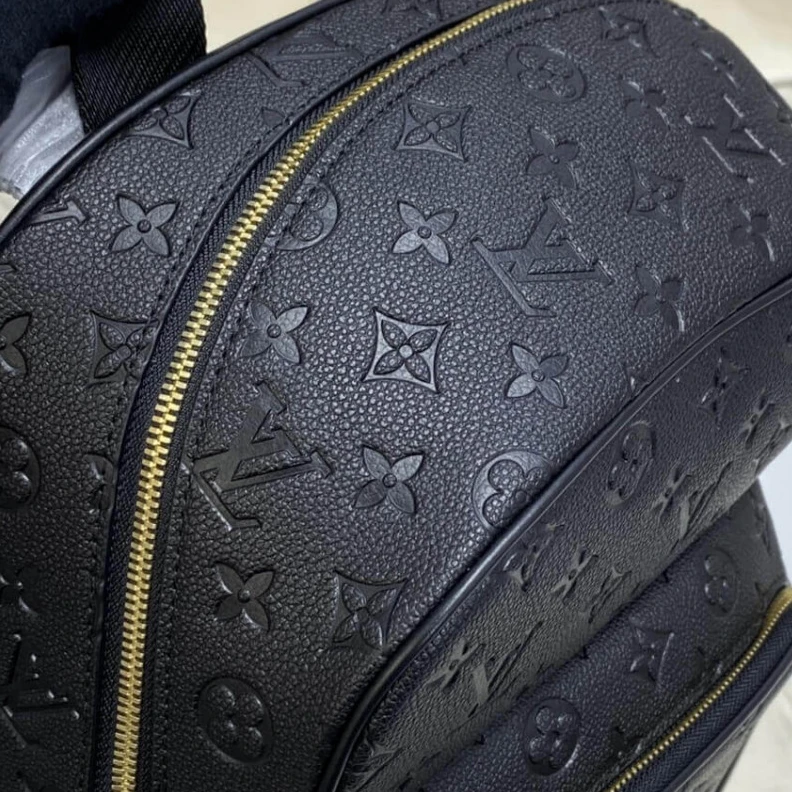 Louis vuitton locations Ball Grai LVxNBA Grain Leather Basketball Backpack