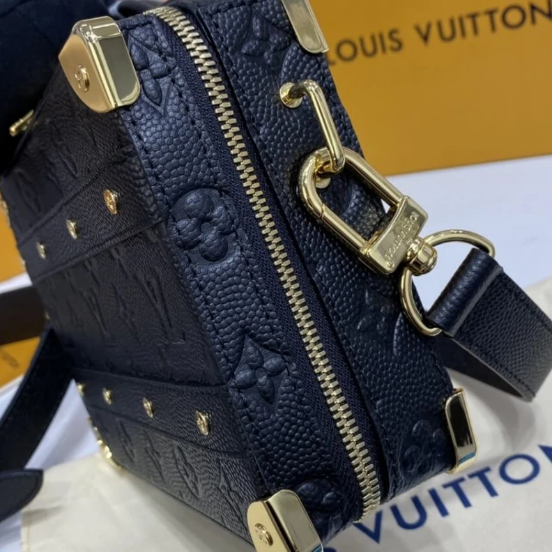 Mythick ru Handle: S LVxNBA Grain leather Handle Trunk