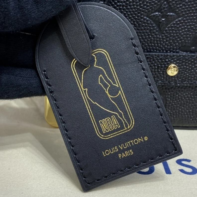 Mythick ru Handle: S LVxNBA Grain leather Handle Trunk