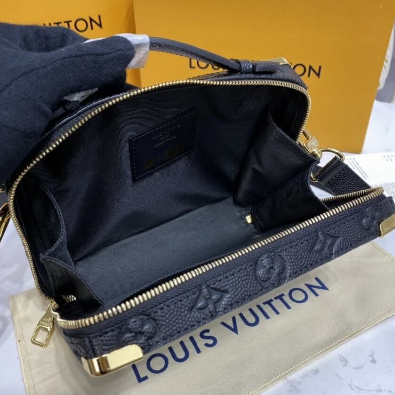 Mythick ru Handle: S LVxNBA Grain leather Handle Trunk