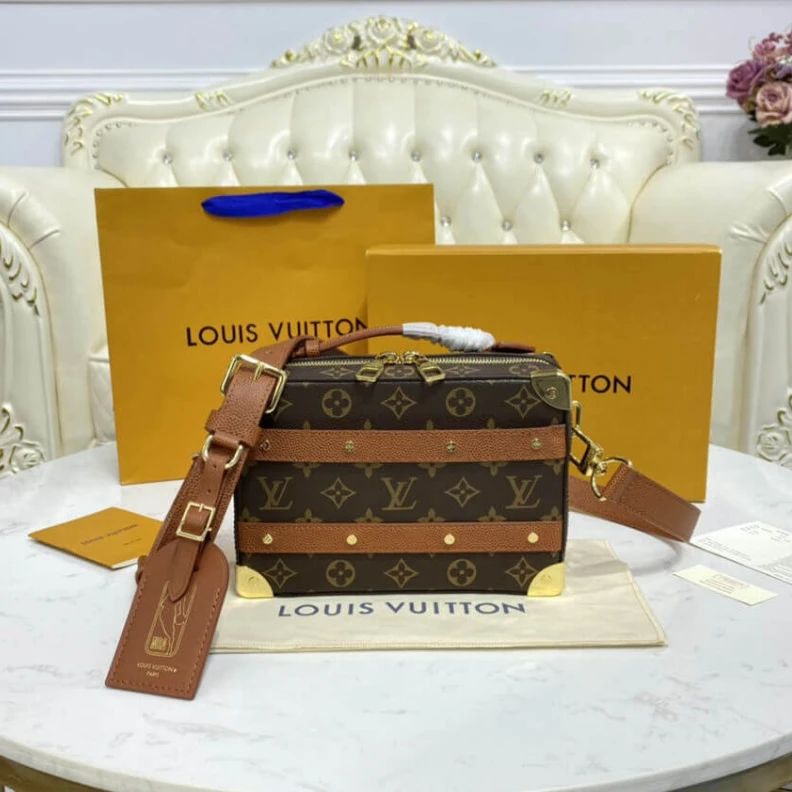 Replica bags Inside fl LVxNBA Monogram Handle Trunk