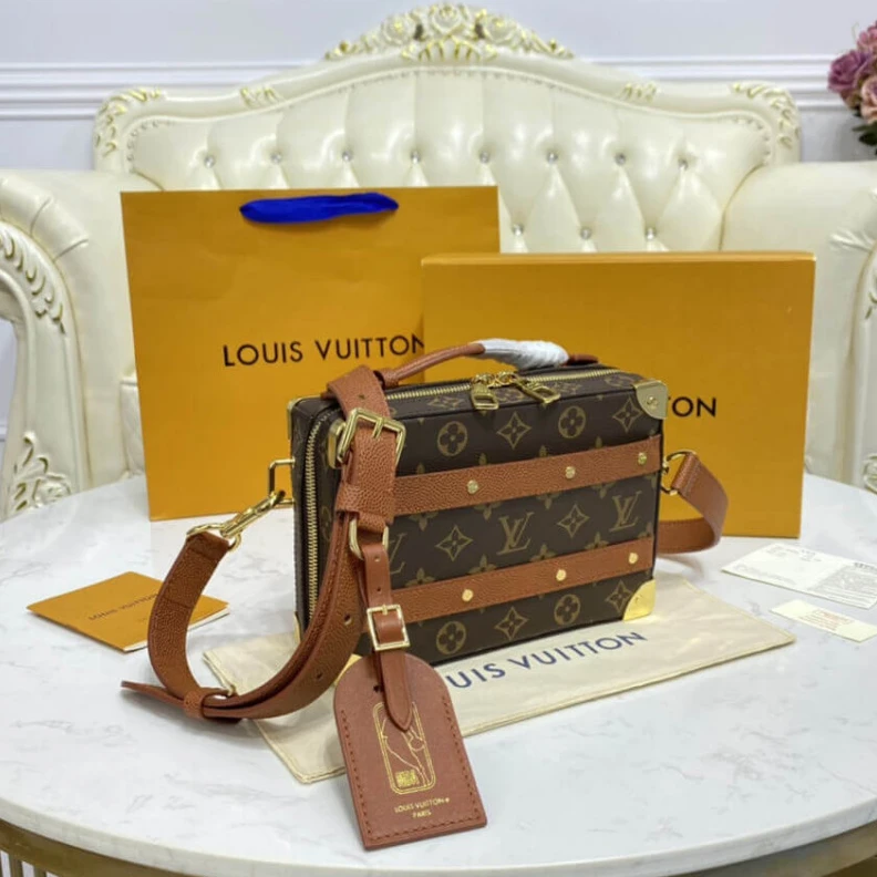 Replica bags Inside fl LVxNBA Monogram Handle Trunk