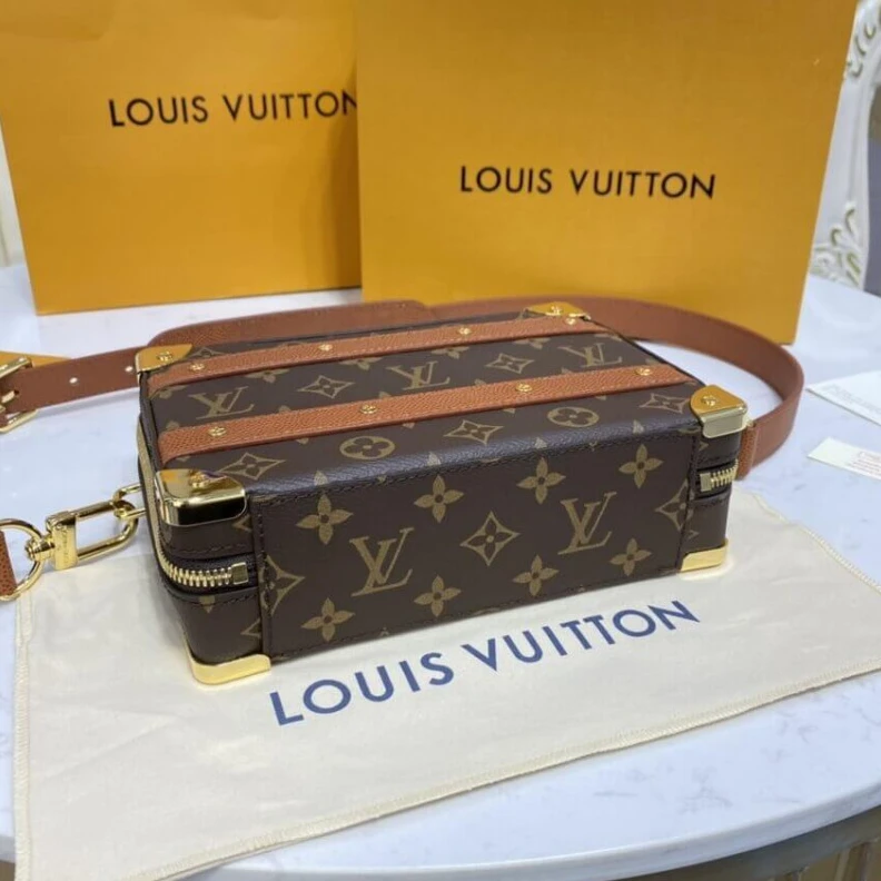Replica bags Inside fl LVxNBA Monogram Handle Trunk