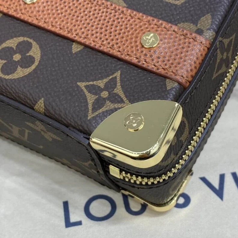 Replica bags Inside fl LVxNBA Monogram Handle Trunk