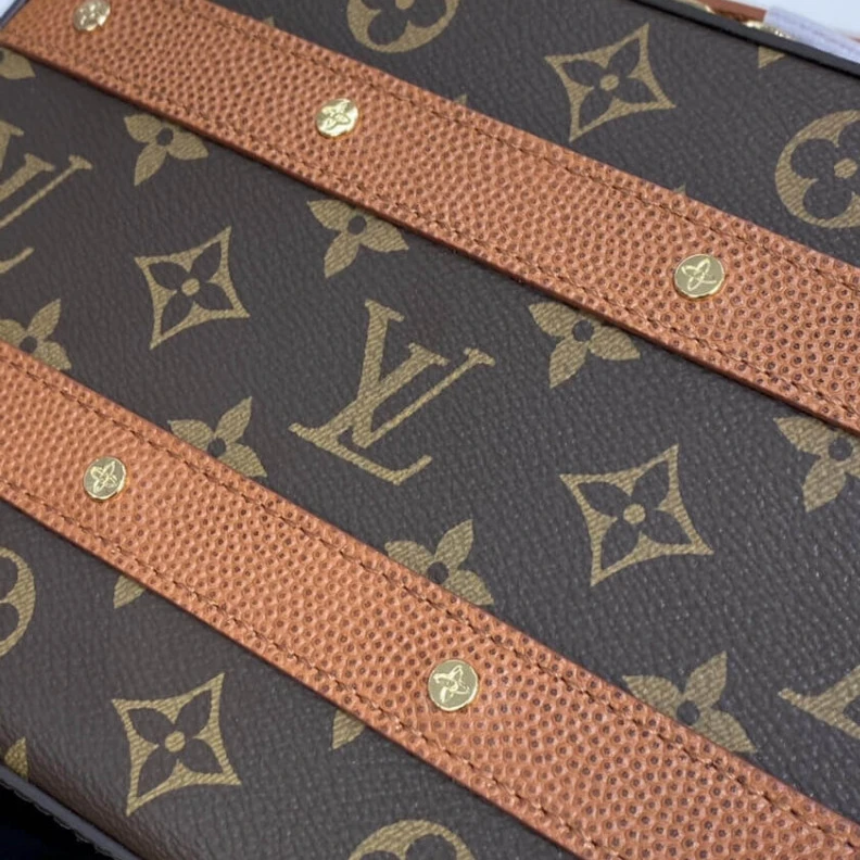 Replica bags Inside fl LVxNBA Monogram Handle Trunk