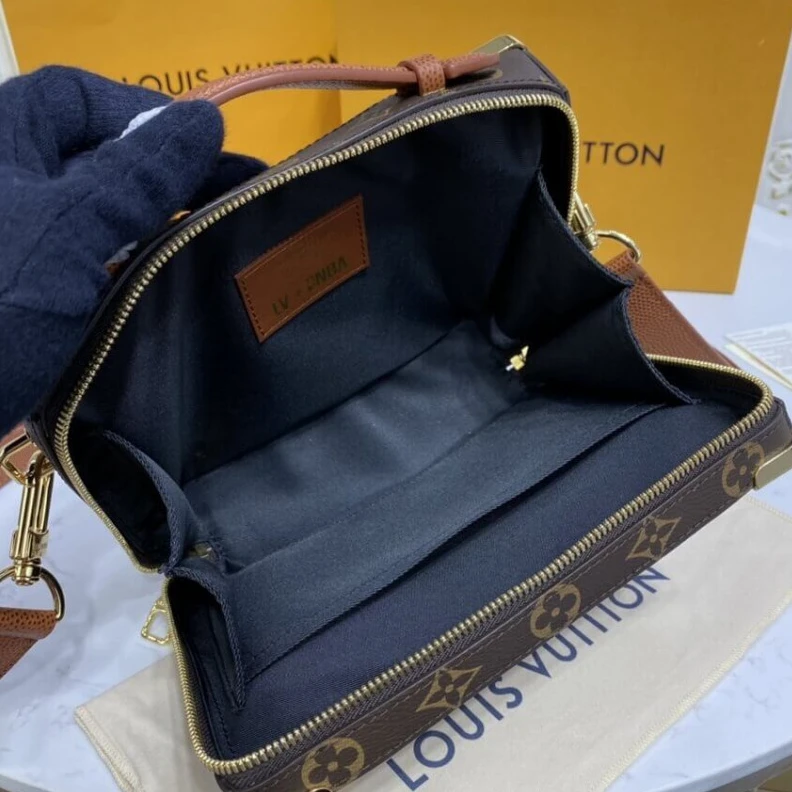 Replica bags Inside fl LVxNBA Monogram Handle Trunk