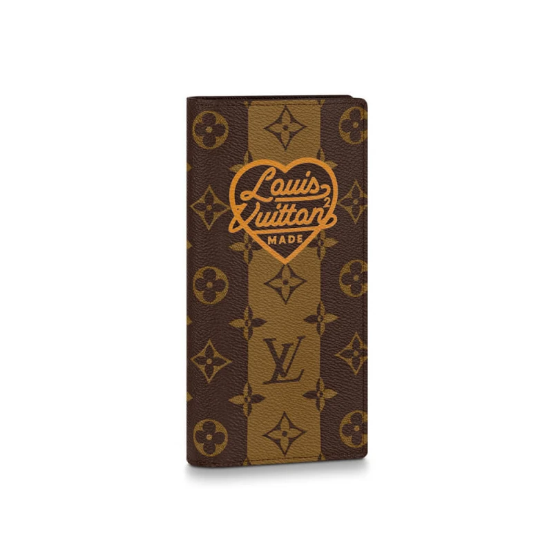 Part of th Louis VuittoN Monogram Stripes Brazza Wallet