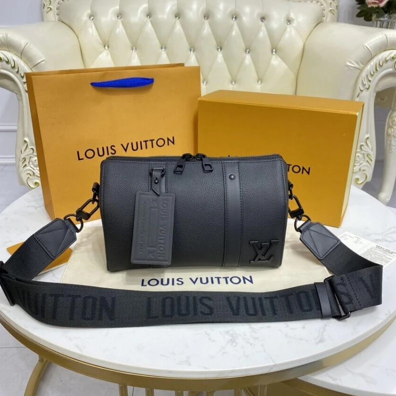 Louis vuitton locations This City Louis Vuitton Aerogram Leather City Keepall Black