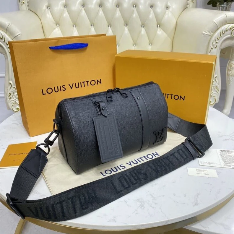 Louis vuitton locations This City Louis Vuitton Aerogram Leather City Keepall Black