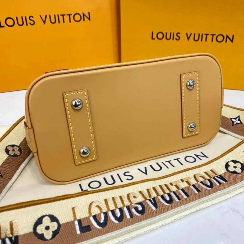 Lv belts replica Padlock Louis Vuitton Alma BB Honey Gold