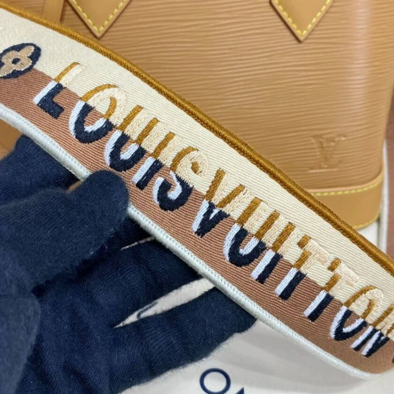 Lv belts replica Padlock Louis Vuitton Alma BB Honey Gold