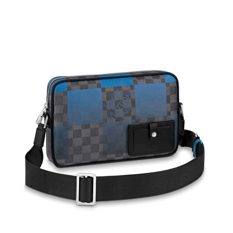 Strap Dro Louis Vuitton Alpha Messenger Blue