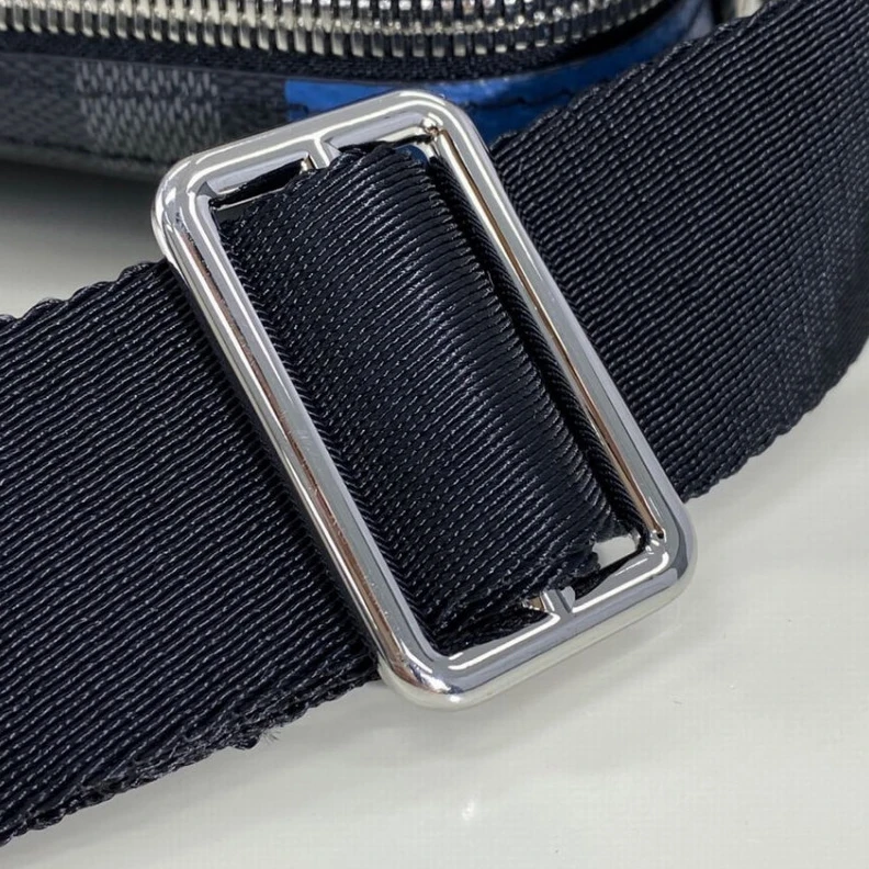 Top lv Strap Dro Louis Vuitton Alpha Messenger Blue