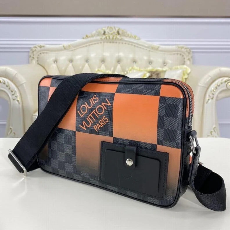 Mythick.ru Strap Dro Louis Vuitton Alpha Messenger Orange