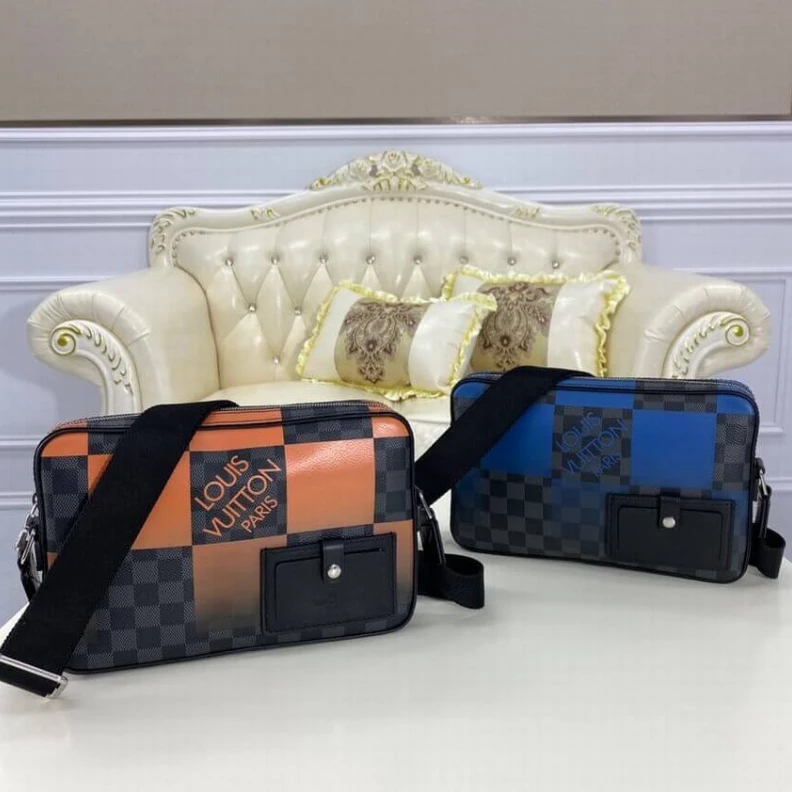 Mythick.ru Strap Dro Louis Vuitton Alpha Messenger Orange