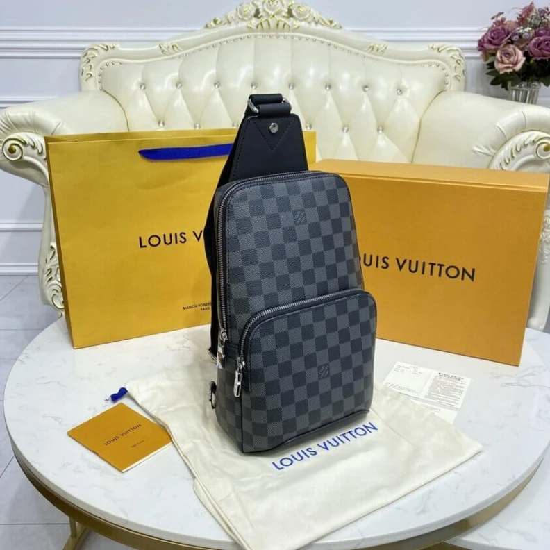 Mythick 2 inside Louis Vuitton Avenue Sling Bag