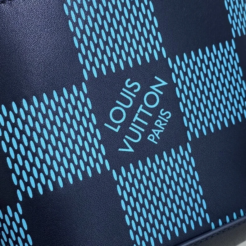 Lv belts replica 2 inside Louis Vuitton Avenue Slingbag Aqua Green