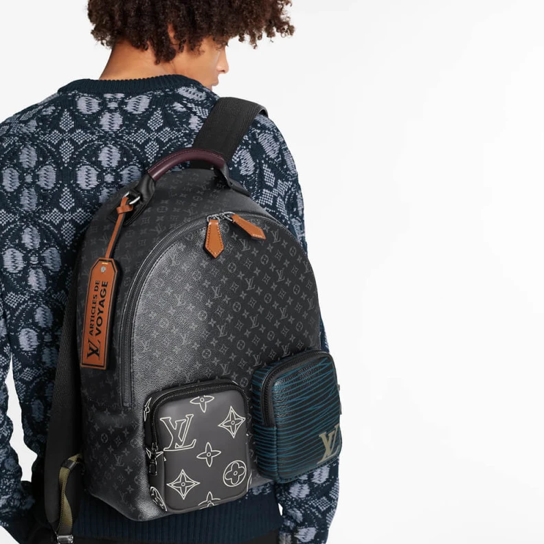 Top lv 2 zipped Louis Vuitton Backpack Multipocket