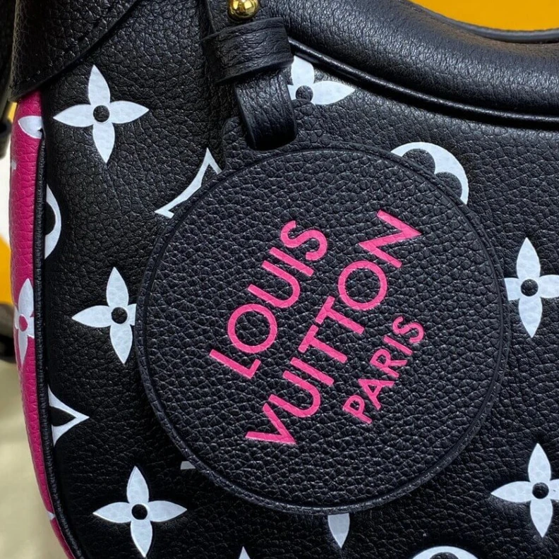 Replica bags Louis Vuitton Bagatelle Black White