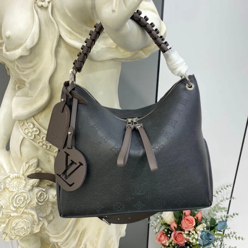 Lv belts replica Strap Dro Louis Vuitton Beaubourg Hobo MM Black
